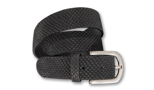 Silbergift Ledergürtel »Ledergürtel mit stylischer Animal-Prägung«