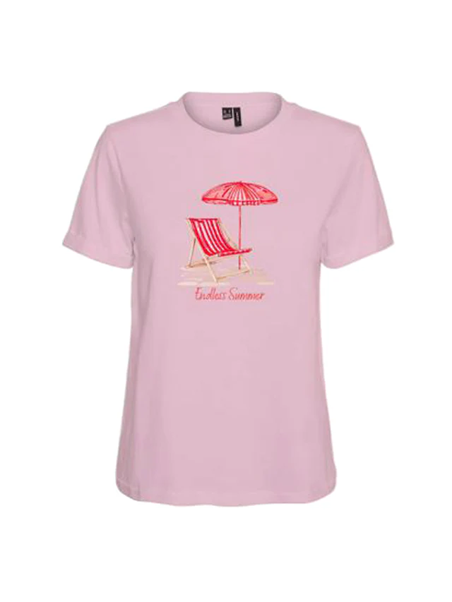 Vero Moda Kurzarmshirt »VMSIANE SS TOP BOX JRS« Baumwolle, regular fit