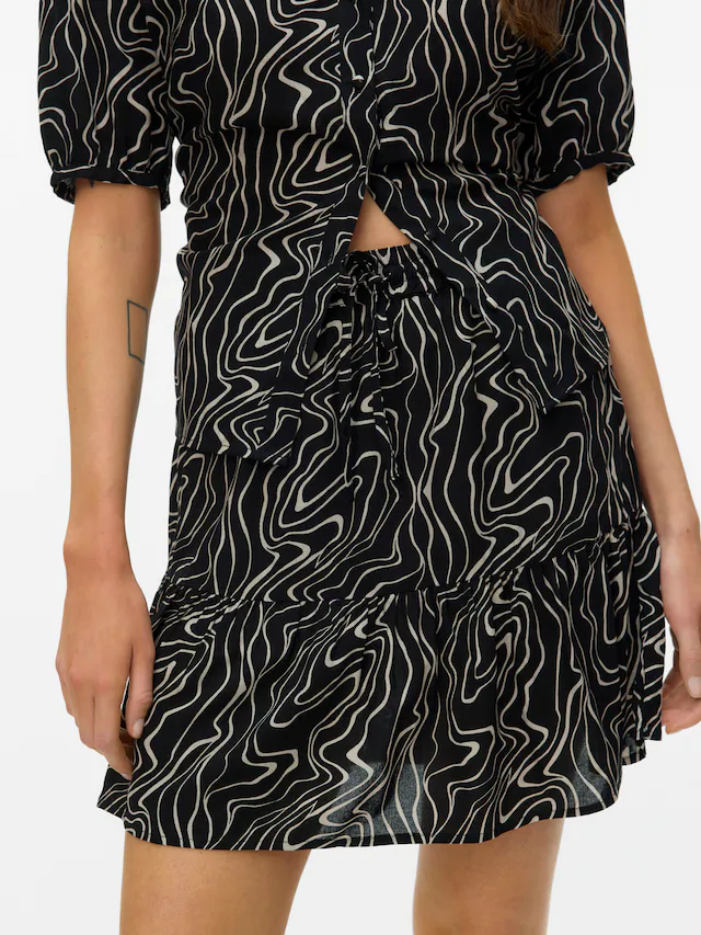 Vero Moda Minirock »VMEASY JOY H/W SHORT SKIRT WVN« Viskose