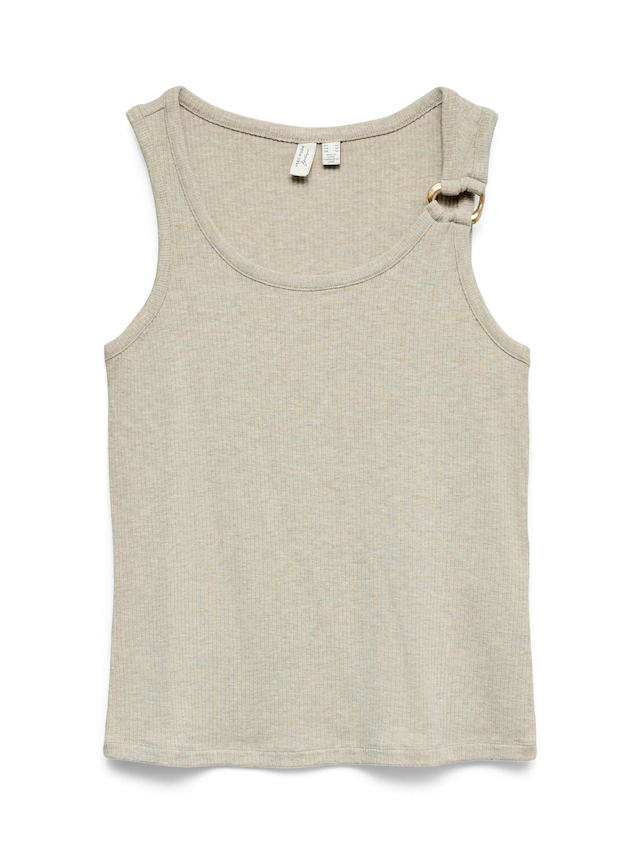 Vero Moda Tanktop »VMKIKI S/L O-NECK TOP JRS BTQ« Viskosemischung, regular fit