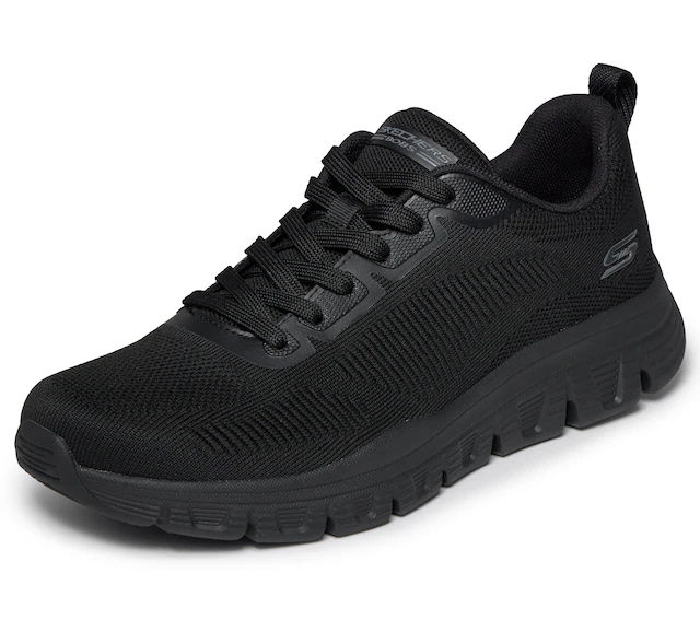 Skechers Sneaker »BOBS B LITE vegan« Schnürschuh, Freizeitschuh, maschinenwaschbar