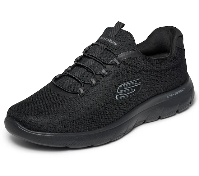Skechers Slip-On Sneaker »SUMMITS-CORLEN« Schlupfschuh, Halbschuh, Freizeitschuh, Maschinenwäsche