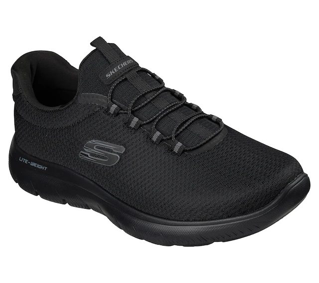 Skechers Slip-On Sneaker »SUMMITS-CORLEN« Schlupfschuh, Halbschuh, Freizeitschuh, Maschinenwäsche