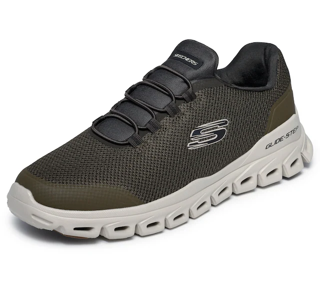 Skechers Slip-On Sneaker »GLIDE-STEP-NOLTEK« Schlupfschuh, Halbschuh, Freizeitschuh, mit Gummizug