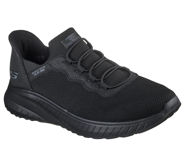 Skechers Berufsschuh »SQUAD CHAOS SR-STIVIG« Slip-on Sneaker für den Arbeitsalltag, Maschinenwäsche