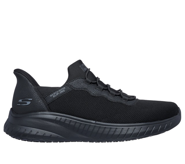 Skechers Berufsschuh »SQUAD CHAOS SR-STIVIG« Slip-on Sneaker für den Arbeitsalltag, Maschinenwäsche