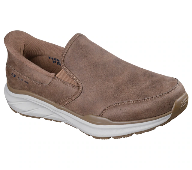 Skechers Slip-On Sneaker »EQUALIZER 6.0-ZORLO« Schlupfschuh, Halbschuh, Freizeitschuh, mit Memory Foam, Slip ins