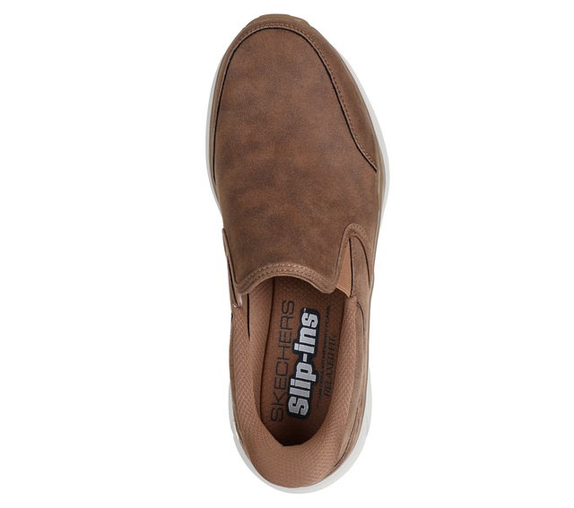 Skechers Slip-On Sneaker »EQUALIZER 6.0-ZORLO« Schlupfschuh, Halbschuh, Freizeitschuh, mit Memory Foam, Slip ins