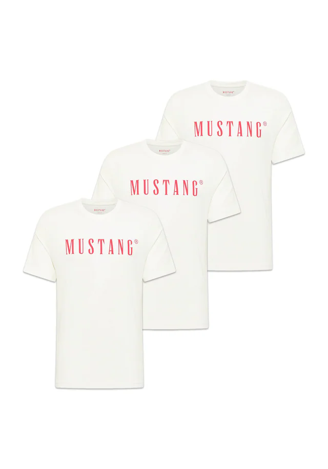 MUSTANG T-Shirt »T-Shirt Style Austin 3P 3er Pack«