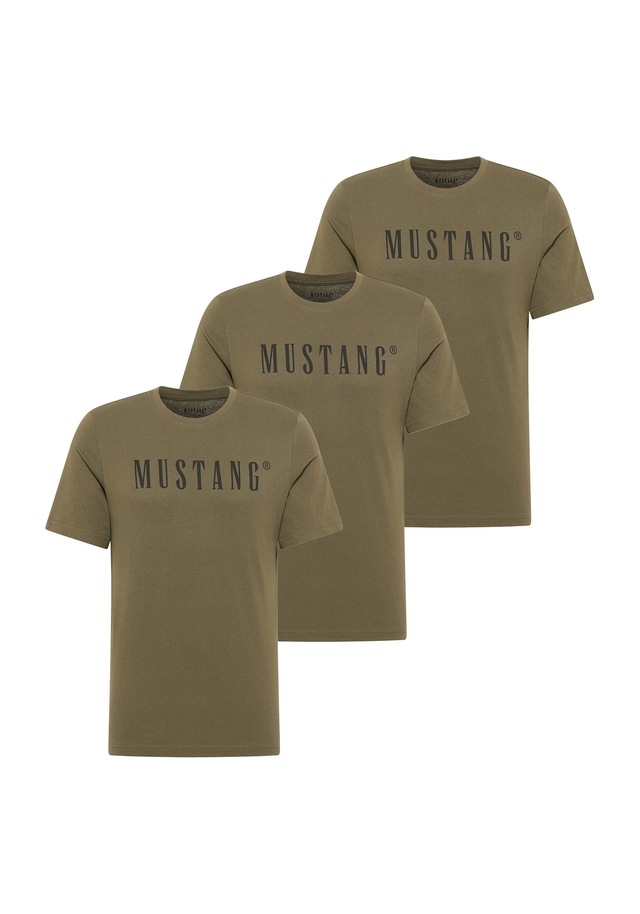 MUSTANG T-Shirt »T-Shirt Style Austin 3P 3er Pack«