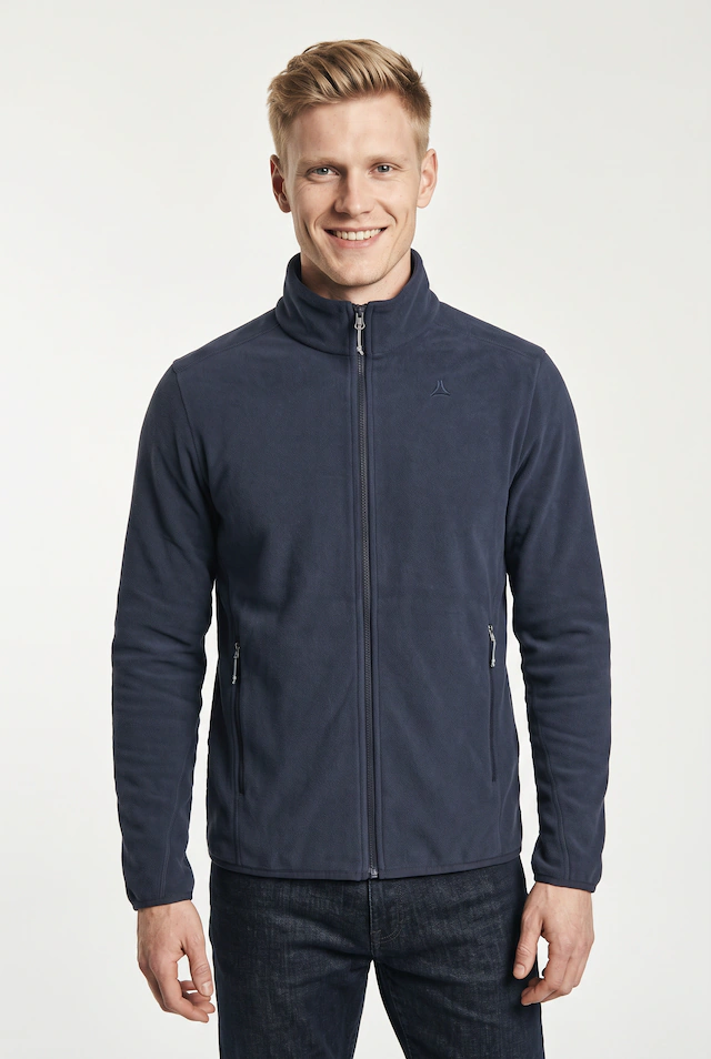 Schöffel Fleecejacke »Fleece Jk Style Ash MNS« mit Eingrifftaschen, schnell trocknend, atmungsaktiv, wärmend