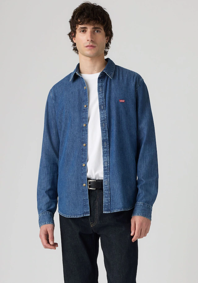 Levi's® Langarmhemd »BATTERY HOUSEMARK STANDARD« normale Passform