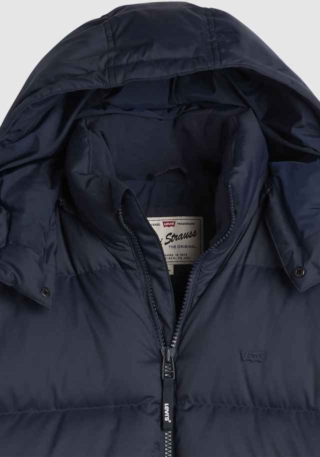 Levi's® Steppjacke »ROCKWELL HOODED PUFFER 1« mit Kapuze Hoher Stehkragen, wattiert und mit wärmendem Fleece gefüttert