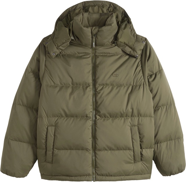 Levi's® Steppjacke »ROCKWELL HOODED PUFFER 1« mit Kapuze Hoher Stehkragen, wattiert und mit wärmendem Fleece gefüttert
