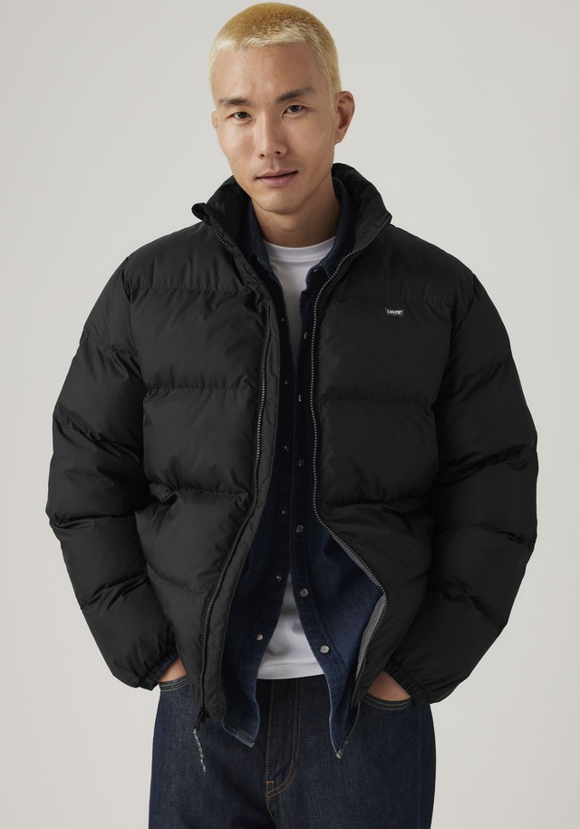 Levi's® Steppjacke »PIEDMONT SHORT PUFFER« ohne Kapuze mit Reißverschluss und Stehkragen