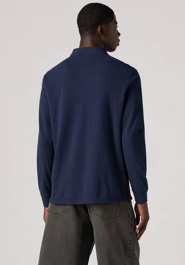 Levi's® Langarm-Poloshirt »LS HM POLO« Polokragenverschluss in 3-Knopf-Form