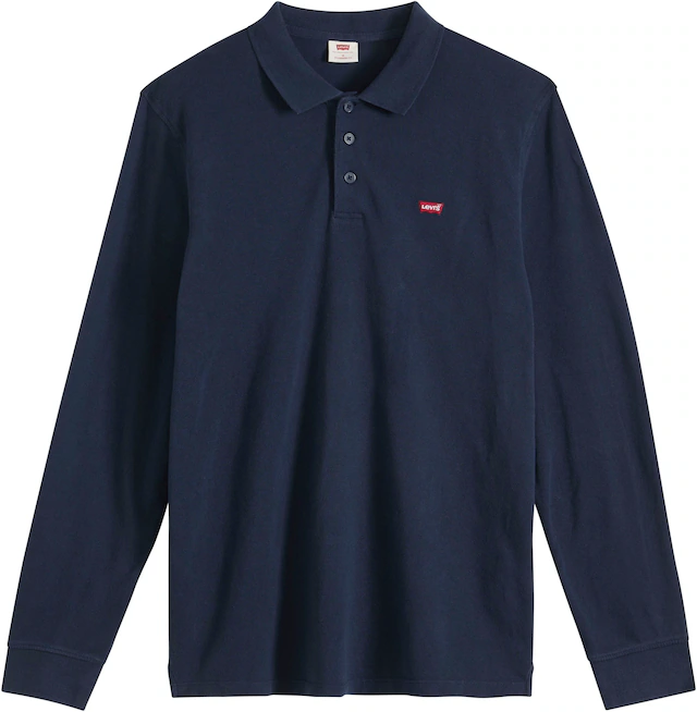 Levi's® Langarm-Poloshirt »LS HM POLO« Polokragenverschluss in 3-Knopf-Form