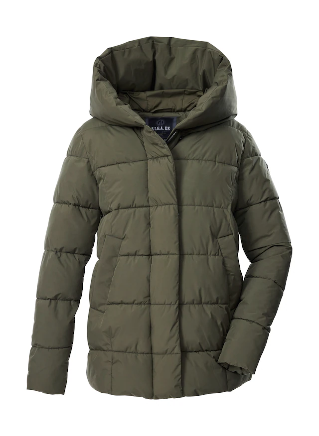G.I.G.A. DX by killtec Steppjacke »GW 57 WMN QLTD JCKT« Wind- und wasserabweisende Steppjacke mit großer Kapuze
