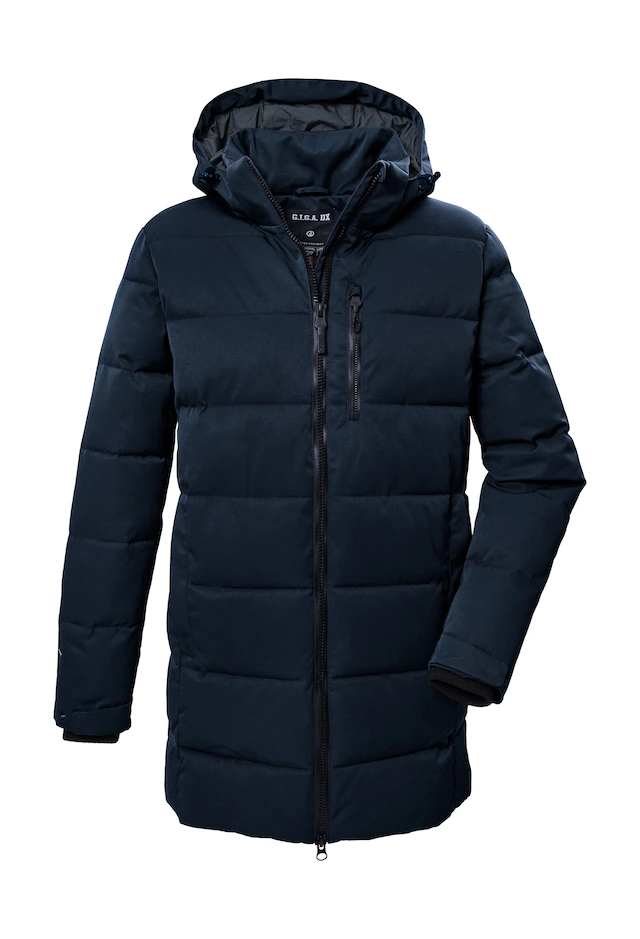 G.I.G.A. DX by killtec Steppmantel »GW 10 MN QLTD PRK« Winddichter, wasserabweisender Parka mit abnehmbarer Kapuze
