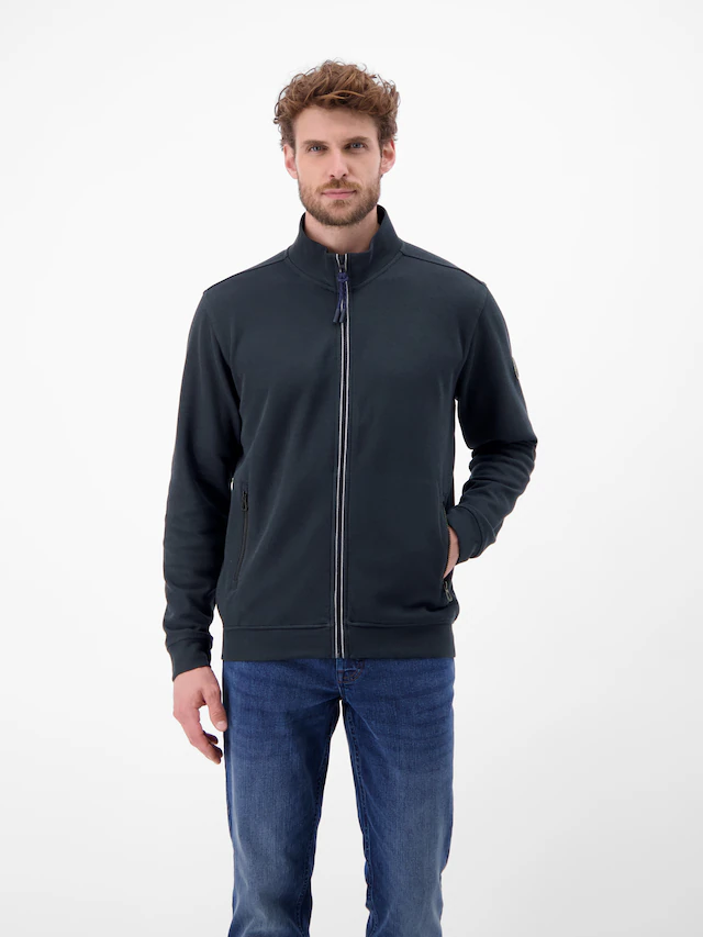 LERROS Sweatjacke »Basic Sweatjacke FOR EVERY DAY«