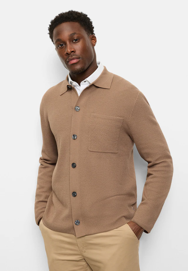 OLYMP Strickpullover »OLYMP Casual Strick, Overshirt«