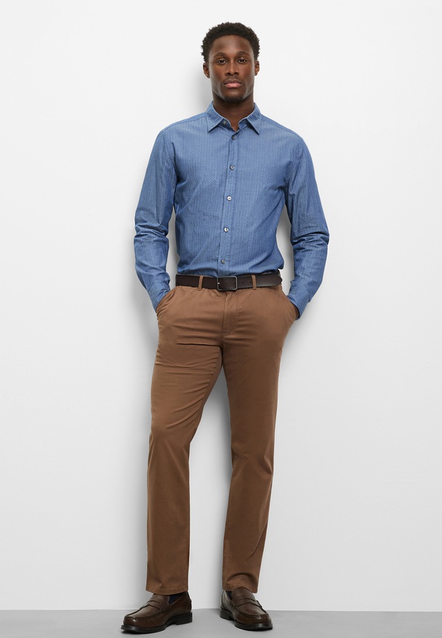 OLYMP Langarmhemd »OLYMP Casual, Regular Fit, Kent«