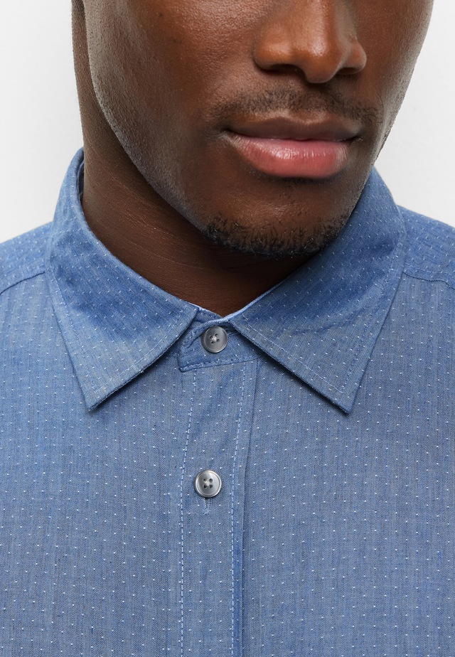 OLYMP Langarmhemd »OLYMP Casual, Regular Fit, Kent«