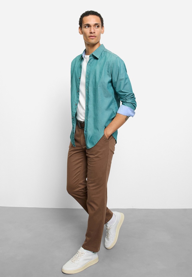 OLYMP Langarmhemd »OLYMP Casual, Regular Fit, Kent«