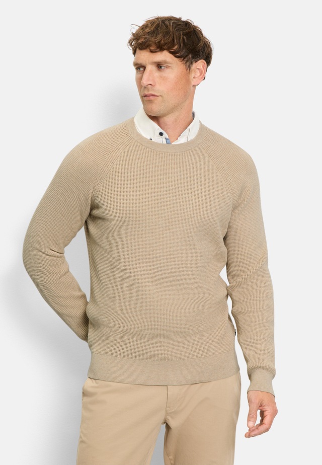 OLYMP Strickpullover »OLYMP Casual Strick, Regular Fit«