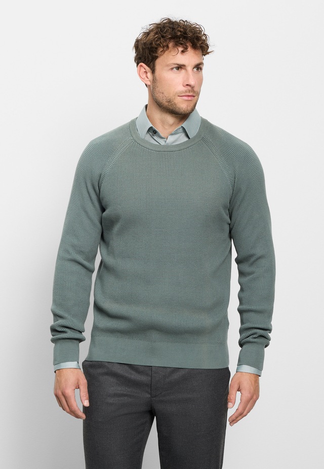 OLYMP Strickpullover »OLYMP Casual Strick, Regular Fit«