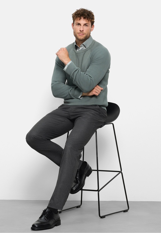 OLYMP Strickpullover »OLYMP Casual Strick, Regular Fit«