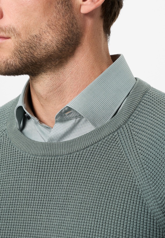 OLYMP Strickpullover »OLYMP Casual Strick, Regular Fit«