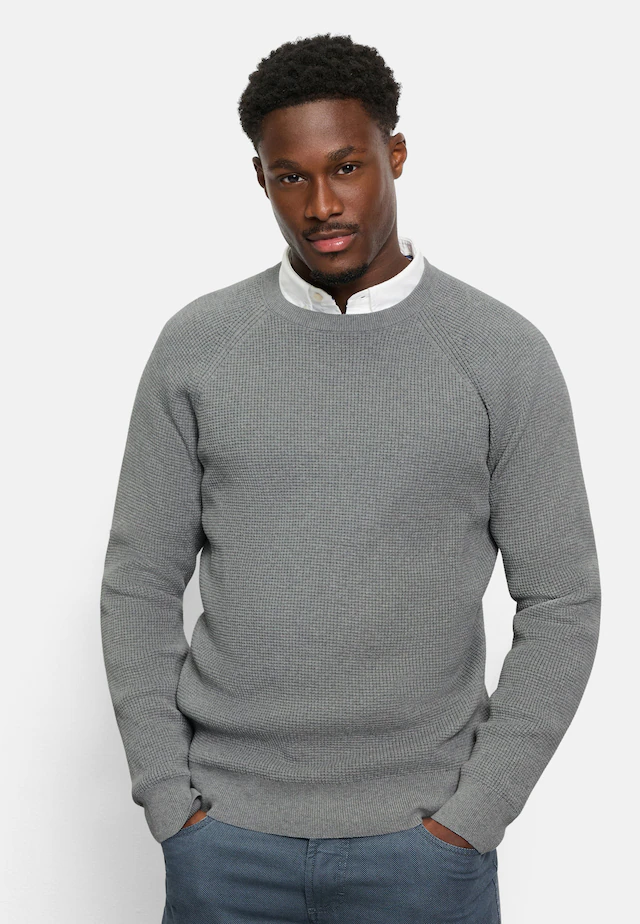 OLYMP Strickpullover »OLYMP Casual Strick, Regular Fit«