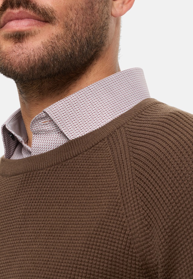 OLYMP Strickpullover »OLYMP Casual Strick, Regular Fit«