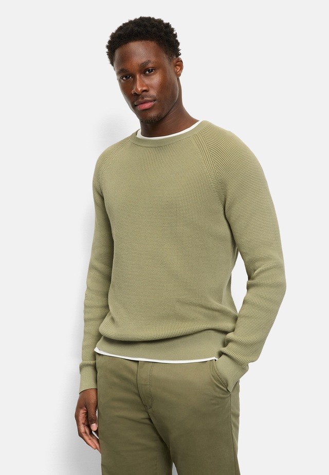 OLYMP Strickpullover »OLYMP Casual Strick, Regular Fit«