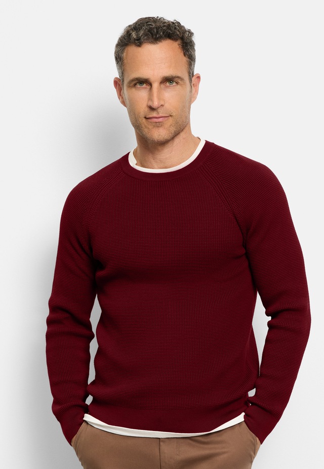 OLYMP Strickpullover »OLYMP Casual Strick, Regular Fit«
