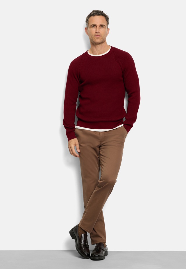 OLYMP Strickpullover »OLYMP Casual Strick, Regular Fit«