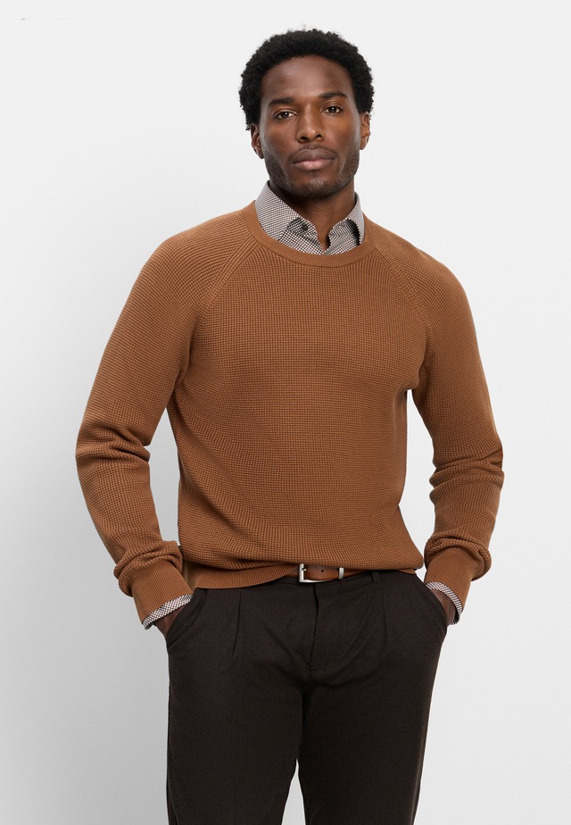 OLYMP Strickpullover »OLYMP Casual Strick, Regular Fit«