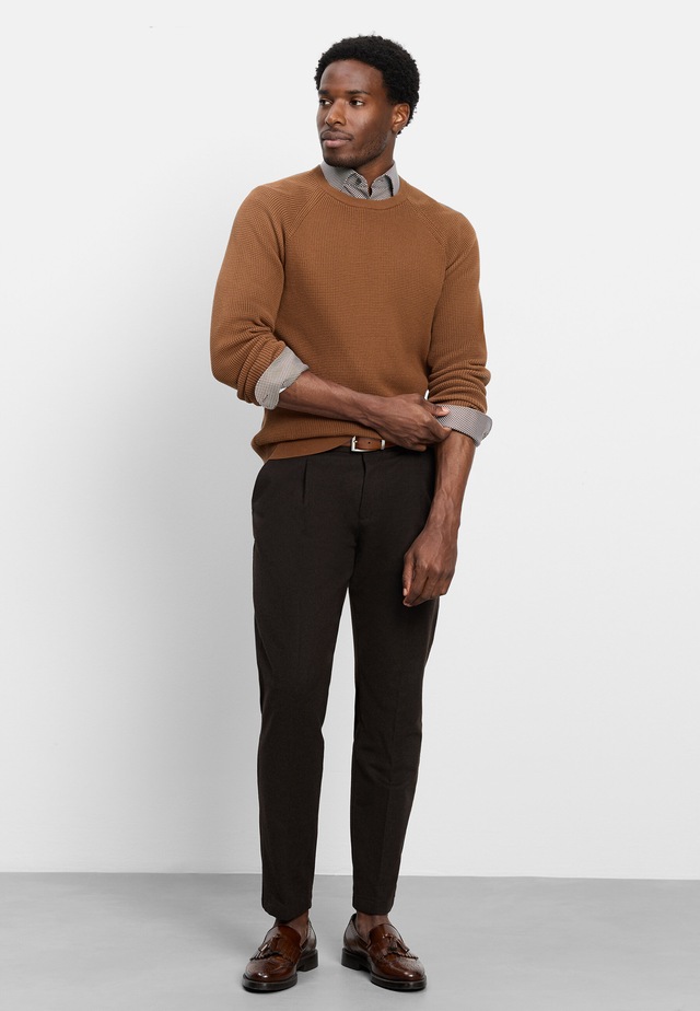 OLYMP Strickpullover »OLYMP Casual Strick, Regular Fit«