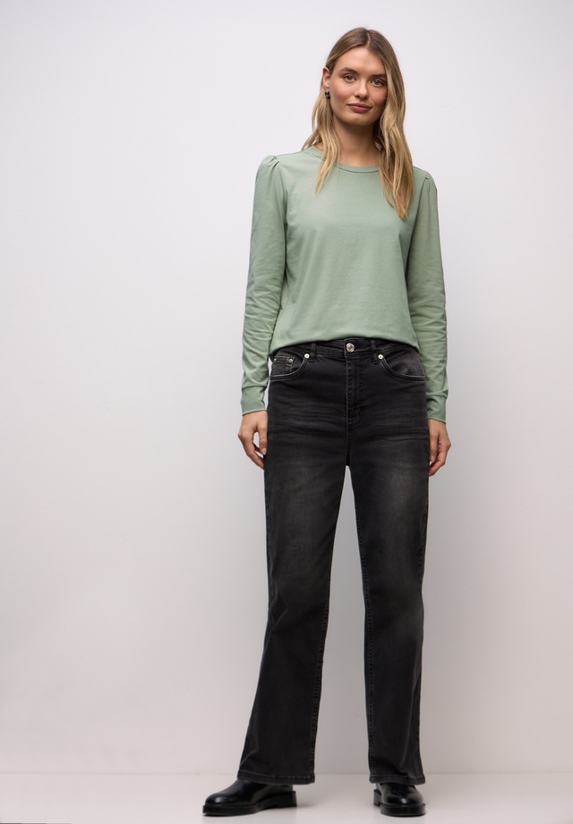 STREET ONE Langarmshirt mit Rundhalsausschnitt