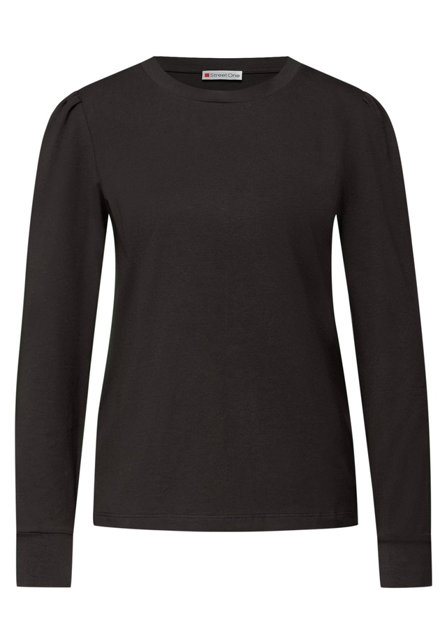 STREET ONE Langarmshirt mit Rundhalsausschnitt