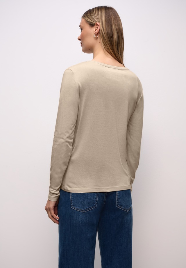 STREET ONE Langarmshirt mit Rundhalsausschnitt