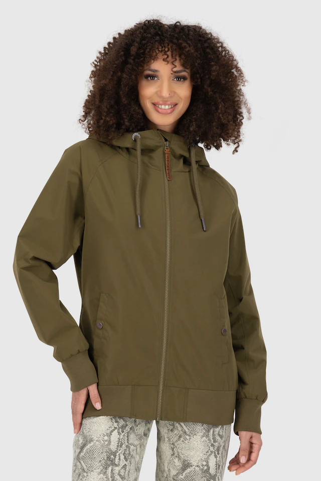 Alife & Kickin Outdoorjacke »RenitaAKA« mit Kapuze mit Kapuze in bequemen Fit