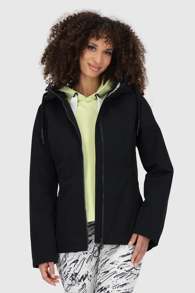 Alife & Kickin Outdoorjacke »LilouAKA« mit Kapuze leichte, taillierte Übergangsjacke mit verstellbarer Kapuze