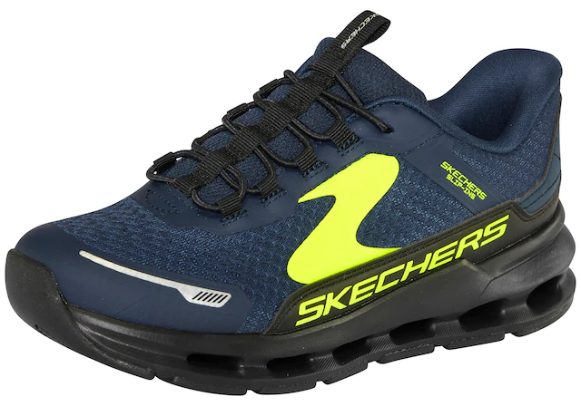 Skechers Slip-On Sneaker »GLIDE-STEP PLUS« Schlupfschuh, Freizeitsneaker, Grössenschablone zum Download