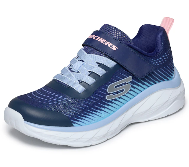 Skechers Sneaker »BOUNDLESS« Freizeitschuh mit Klett, Größenschablone zum Download