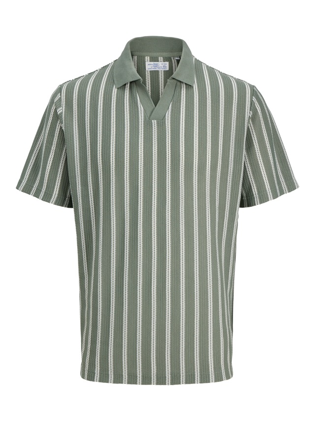 Jack & Jones Poloshirt »JPRBLUHARRY SS SPLIT NECK POLO SN« Baumwollmischung, regular fit