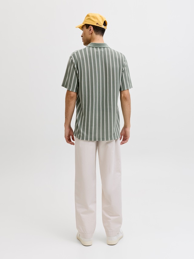Jack & Jones Poloshirt »JPRBLUHARRY SS SPLIT NECK POLO SN« Baumwollmischung, regular fit
