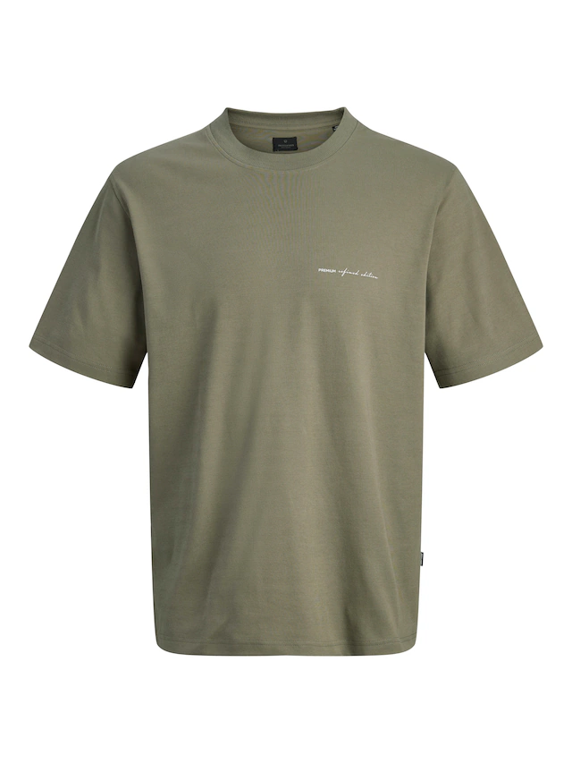 Jack & Jones »JPRBLAOWEN SS BRANDING TEE SN« Baumwollmischung, relaxed fit