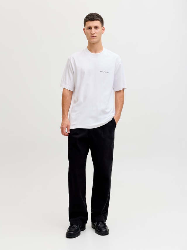 Jack & Jones »JPRBLAOWEN SS BRANDING TEE SN« Baumwollmischung, relaxed fit